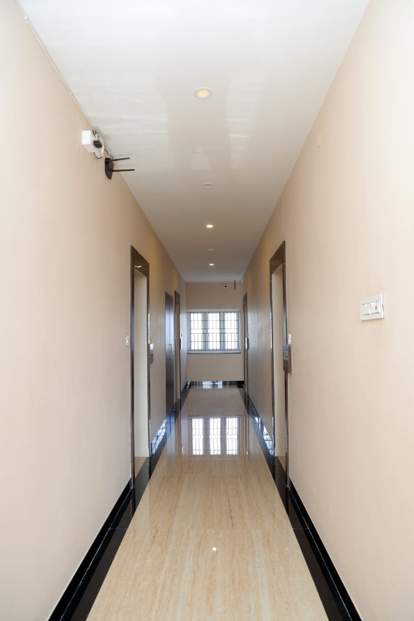 Hotel corridor
